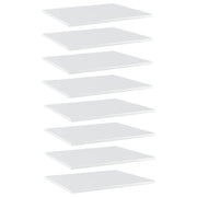 Wandplank 60x50x1,5 cm spaanplaat hoogglans wit
