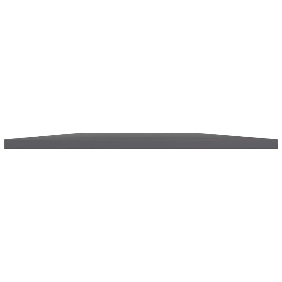 Wandschappen 8 st 60x50x1,5 cm bewerkt hout hoogglans grijs