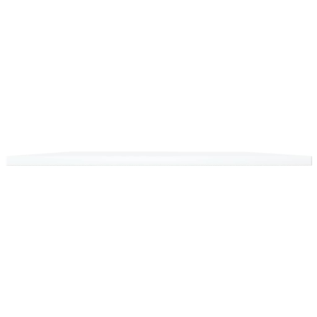 Wandschappen 80X20X1,5 Cm Bewerkt Hout Wit 4 80 x 20 x 1.5 cm