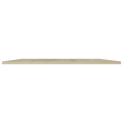 Wandschappen 80X20X1,5 Cm Spaanplaat Kleurig Sonoma Eiken 4 80 x 20 x 1.5 cm