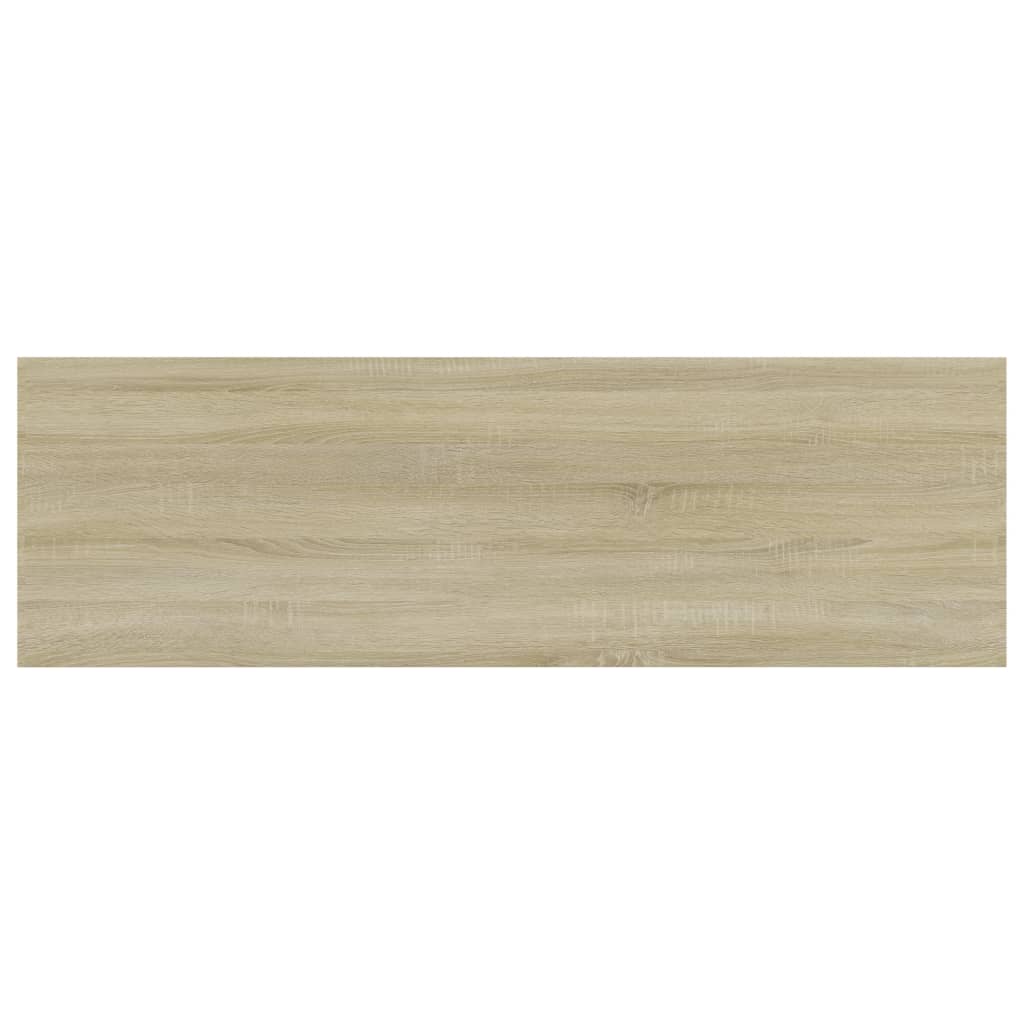 Wandschappen 80X20X1,5 Cm Spaanplaat Kleurig Sonoma Eiken 4 80 x 20 x 1.5 cm