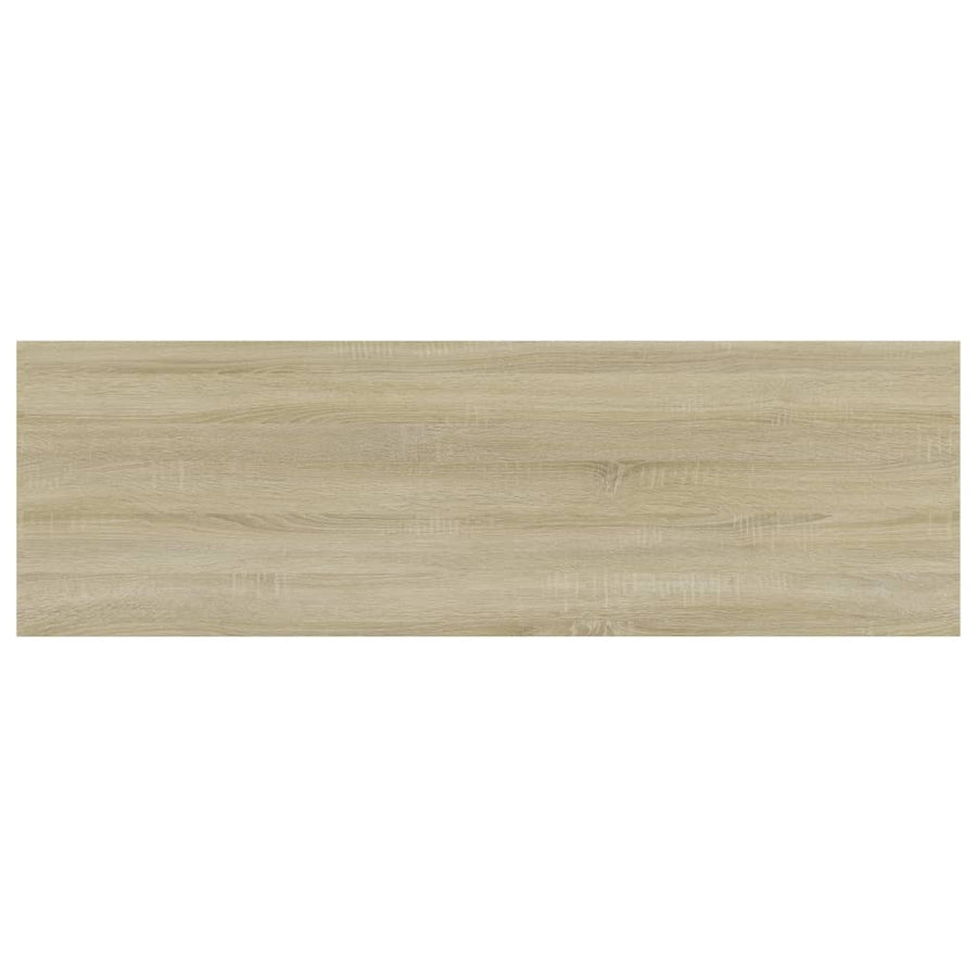 Wandschappen 80X20X1,5 Cm Spaanplaat Kleurig Sonoma Eiken 4 80 x 20 x 1.5 cm