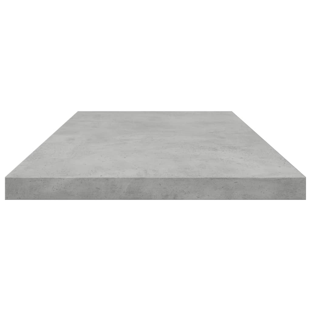 Wandschappen 80X20X1,5 Cm Bewerkt Hout Betongrijs 4 80 x 20 x 1.5 cm