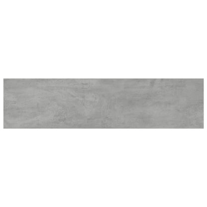 Wandschappen 80X20X1,5 Cm Bewerkt Hout Betongrijs 4 80 x 20 x 1.5 cm
