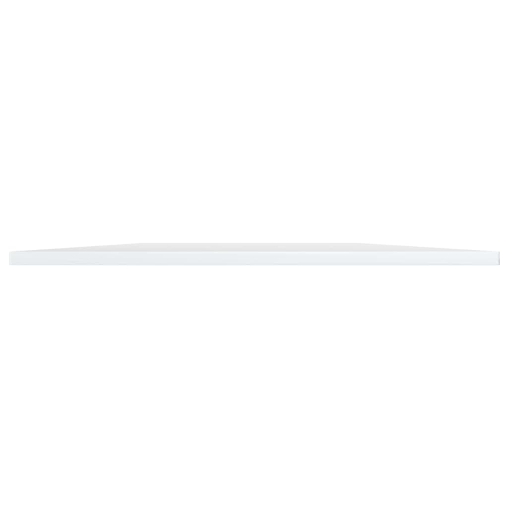 Wandschappen 4 st 80x20x1,5 cm bewerkt hout hoogglans wit