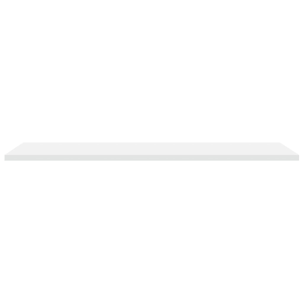 Wandschappen 4 st 80x30x1,5 cm spaanplaat wit