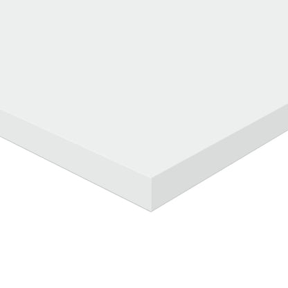 Wandschappen 4 st 80x30x1,5 cm spaanplaat wit