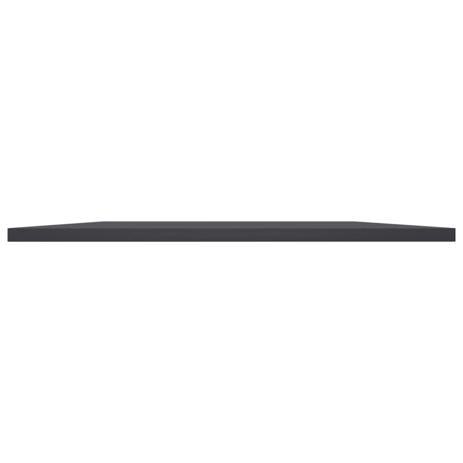 Wandschappen 8 st 80x30x1,5 cm spaanplaat grijs