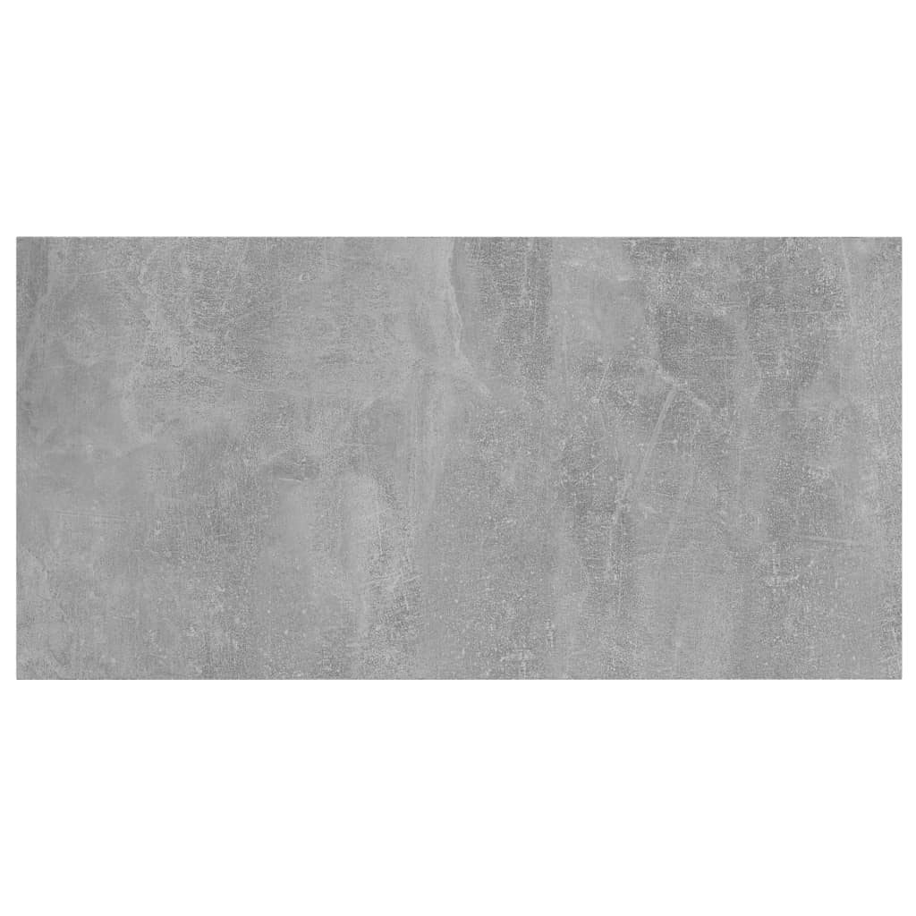 Wandschappen 8 st 80x30x1,5 cm spaanplaat betongrijs