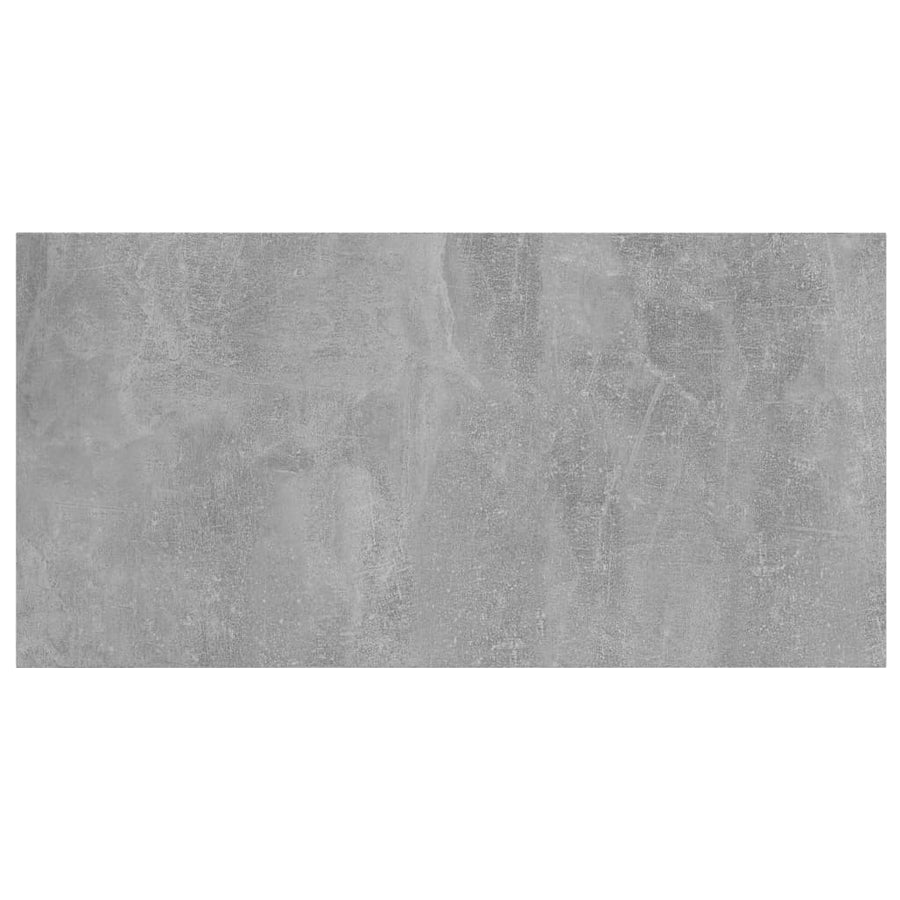 Wandschappen 8 st 80x30x1,5 cm spaanplaat betongrijs