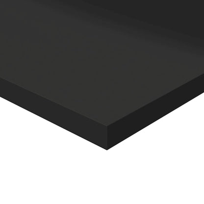 Wandschappen 80X30X1,5 Cm Spaanplaat Hoogglans Zwart 8
