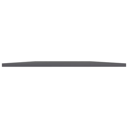 Wandschappen 80X30X1,5 Cm Spaanplaat Hoogglans Grijs 8