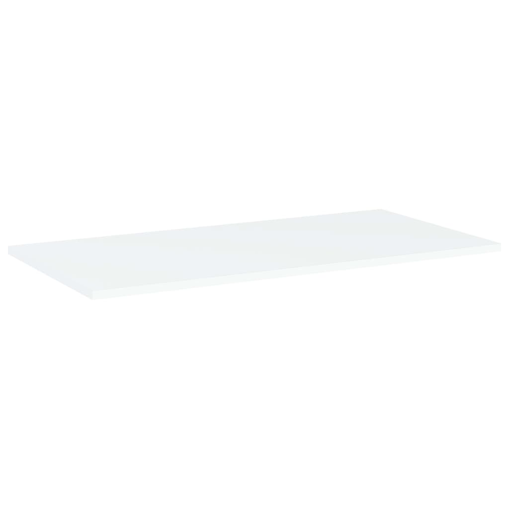 Wandschappen 80X40X1,5 Cm Bewerkt Hout Wit 80 x 40 x 1.5 cm