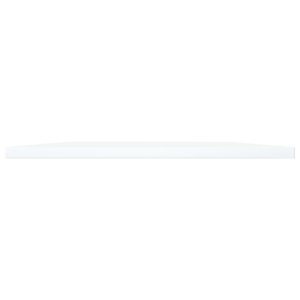Wandschappen 80X40X1,5 Cm Bewerkt Hout Wit 80 x 40 x 1.5 cm