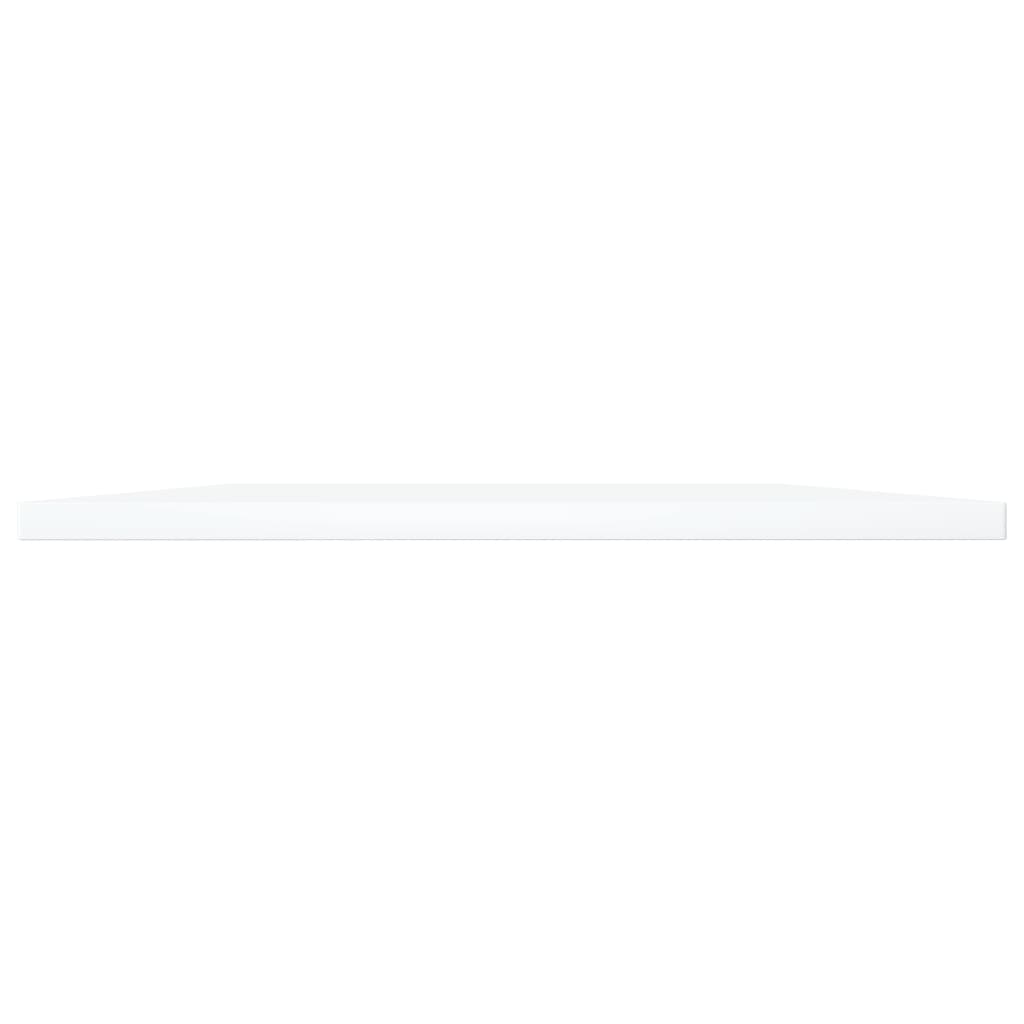 Wandschappen 8 st 80x40x1,5 cm spaanplaat wit