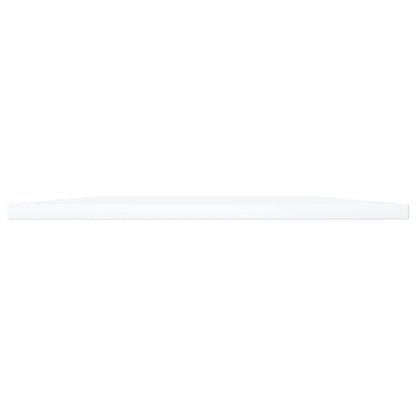 Wandschappen 8 st 80x40x1,5 cm spaanplaat wit