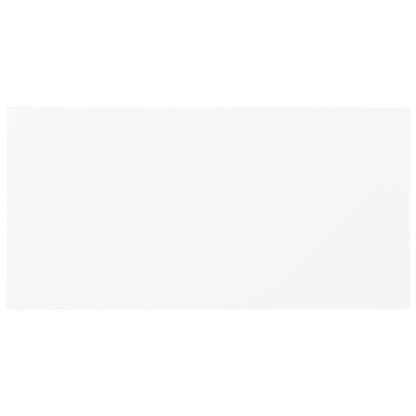 Wandschappen 8 st 80x40x1,5 cm spaanplaat wit