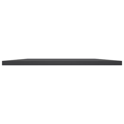 Wandschappen 4 st 80x40x1,5 cm spaanplaat grijs