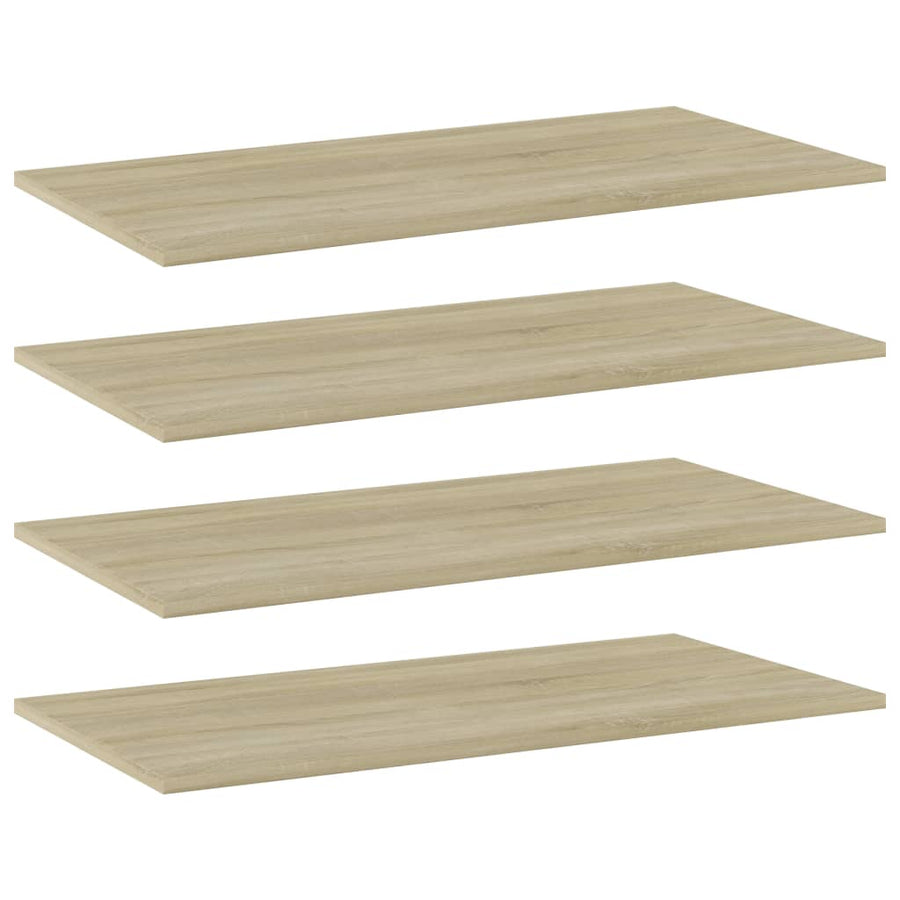 Wandschappen 80X40X1,5 Cm Spaanplaat Kleurig Sonoma Eiken 80 x 40 x 1.5 cm