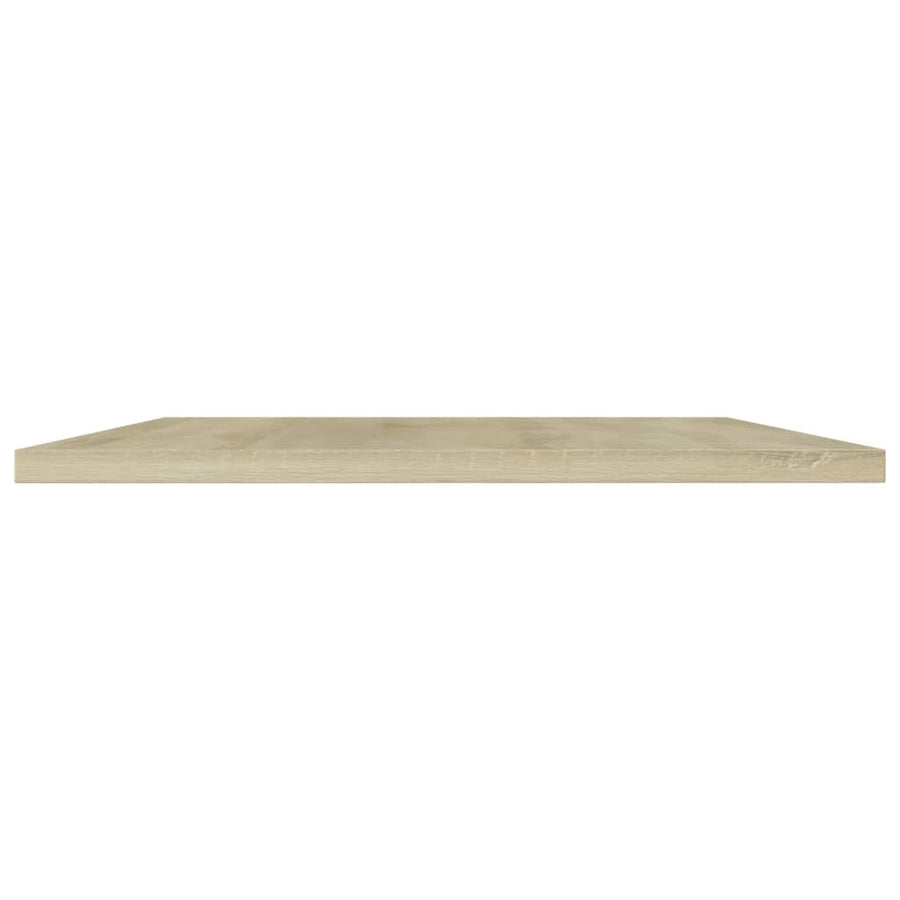 Wandschappen 80X40X1,5 Cm Spaanplaat Kleurig Sonoma Eiken 80 x 40 x 1.5 cm