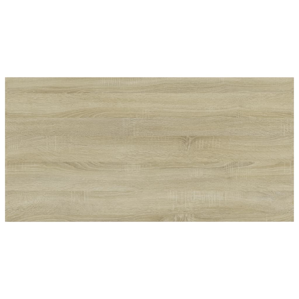 Wandschappen 8 st 80x40x1,5 cm spaanplaat sonoma eikenkleurig