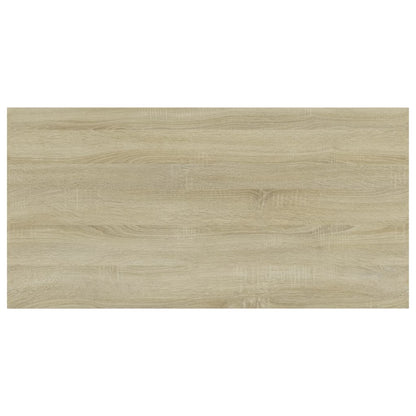 Wandschappen 8 st 80x40x1,5 cm spaanplaat sonoma eikenkleurig