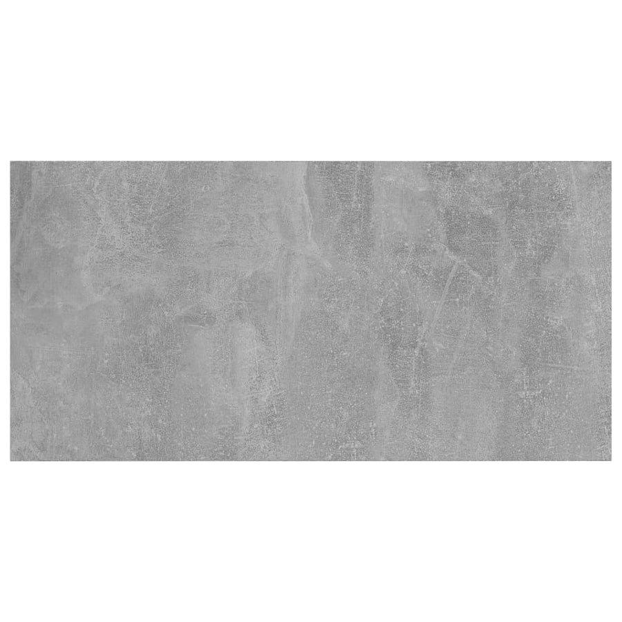 Wandschappen 80X40X1,5 Cm Bewerkt Hout Betongrijs 80 x 40 x 1.5 cm