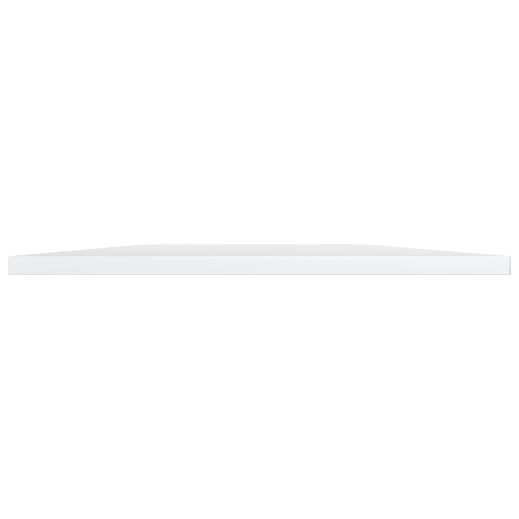 Wandschappen 80X40X1,5 Cm Spaanplaat Hoogglans Wit 8