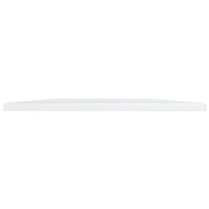 Wandschappen 80X40X1,5 Cm Spaanplaat Hoogglans Wit 8