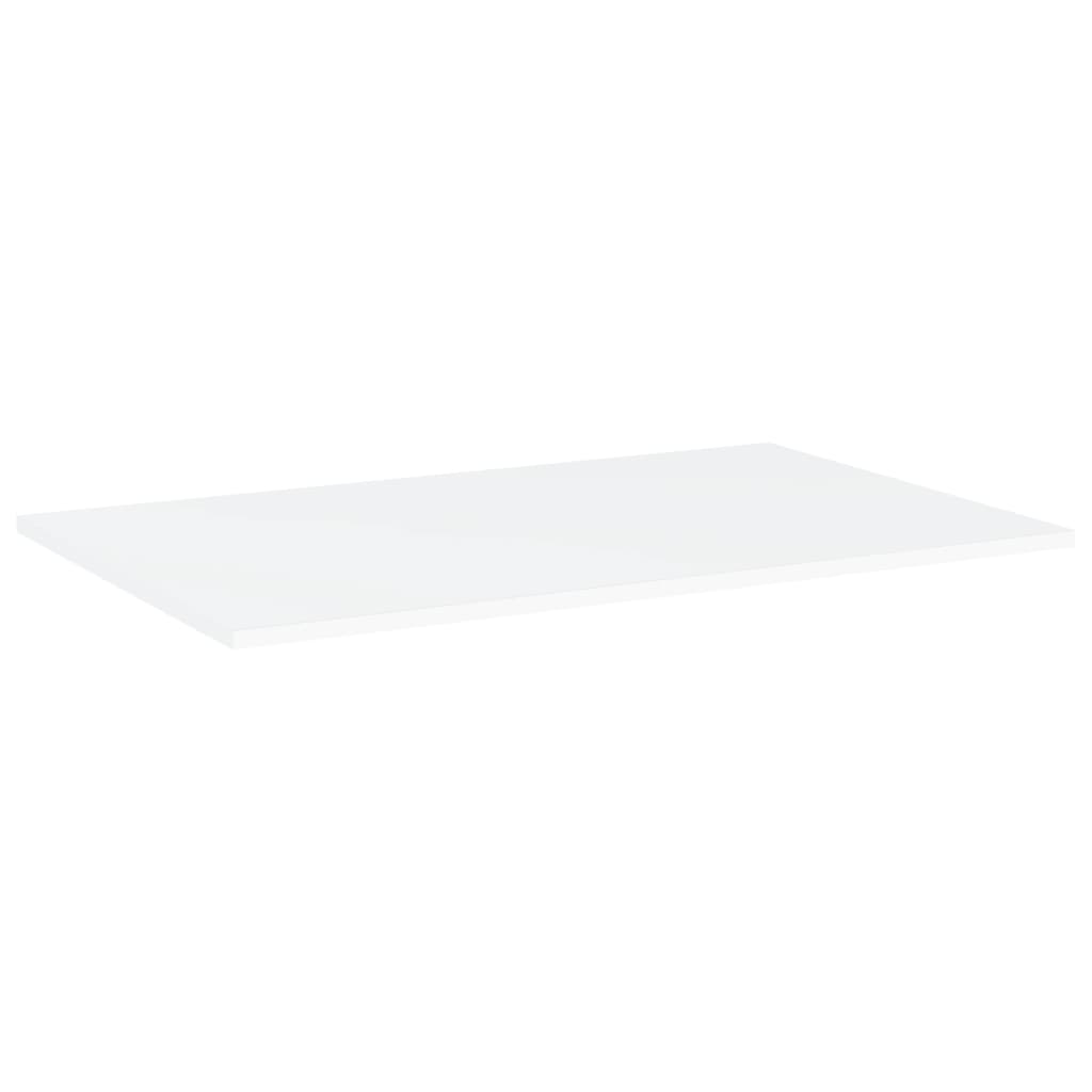 Wandschappen 4 st 80x50x1,5 cm bewerkt hout wit