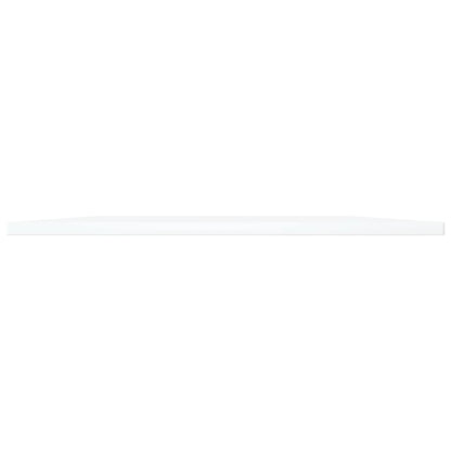 Wandschappen 4 st 80x50x1,5 cm bewerkt hout wit