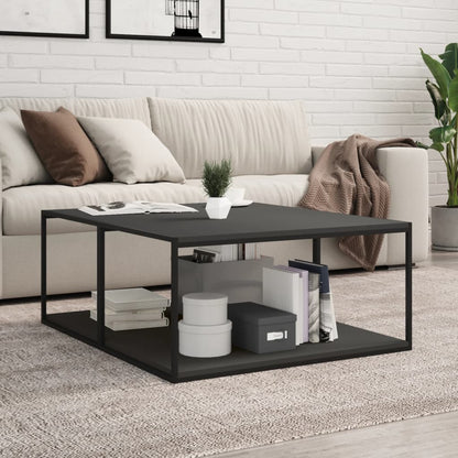 Wandschappen 4 st 80x50x1,5 cm spaanplaat grijs