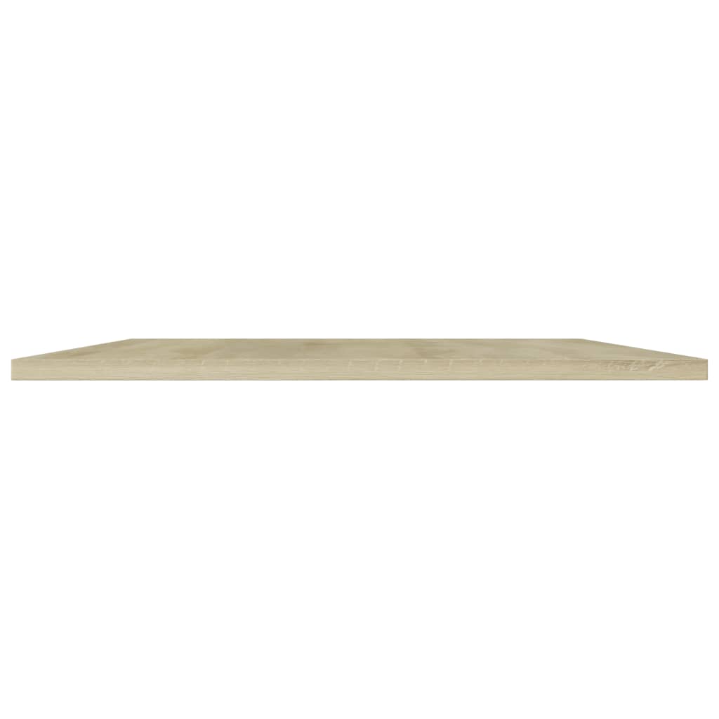 Wandschappen 4 st 80x50x1,5 cm bewerkt hout sonoma eikenkleurig