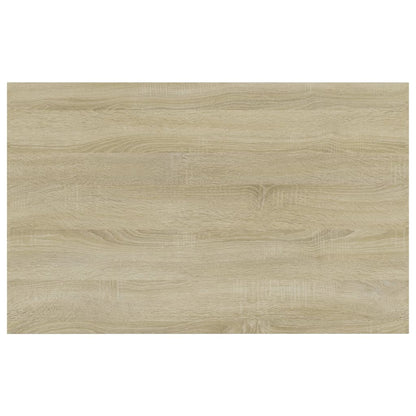 Wandschappen 4 st 80x50x1,5 cm bewerkt hout sonoma eikenkleurig