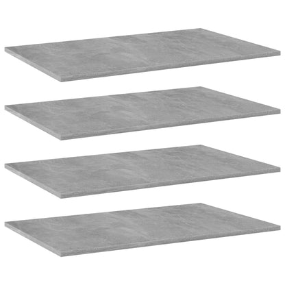 Wandschappen 80X50X1,5 Cm Bewerkt Hout Betongrijs 4