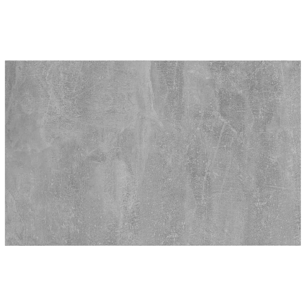 Wandschappen 80X50X1,5 Cm Bewerkt Hout Betongrijs 4