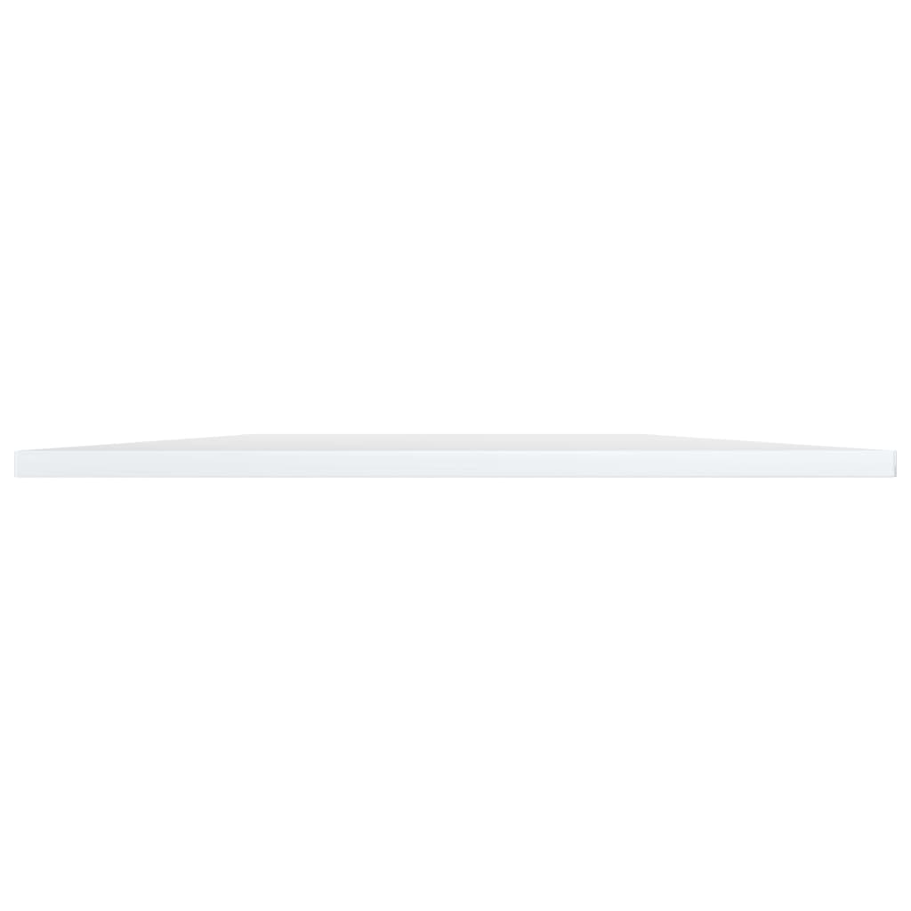 Wandschappen 4 st 80x50x1,5 cm bewerkt hout hoogglans wit