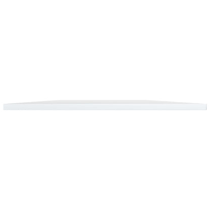 Wandschappen 4 st 80x50x1,5 cm bewerkt hout hoogglans wit
