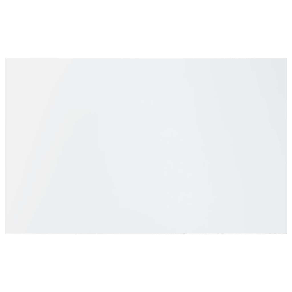 Wandschappen 4 st 80x50x1,5 cm bewerkt hout hoogglans wit