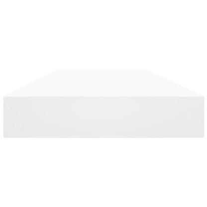 Wandschappen 100X10X1,5 Cm Spaanplaat Wit 4 100 x 10 x 1.5 cm
