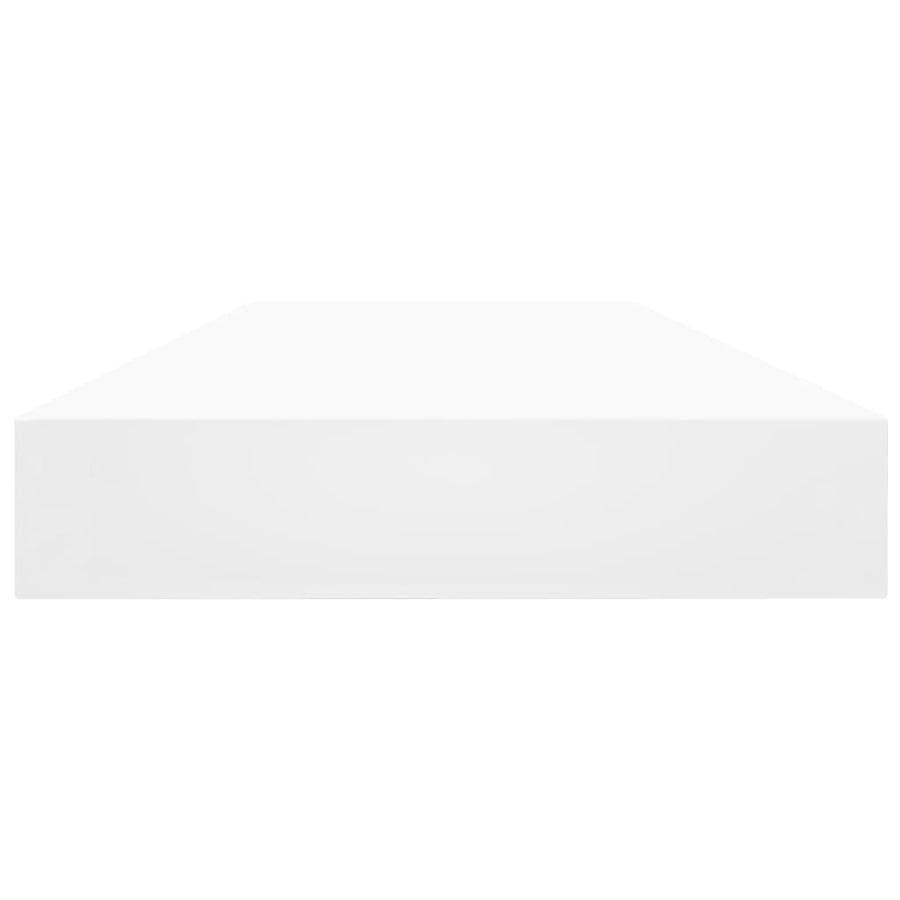 Wandschappen 100X10X1,5 Cm Spaanplaat Wit 4 100 x 10 x 1.5 cm