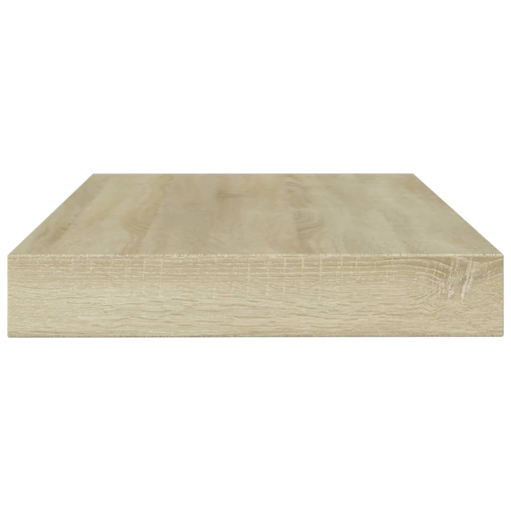 Wandschappen 100X10X1,5 Cm Spaanplaat Kleurig Sonoma Eiken 4 100 x 10 x 1.5 cm
