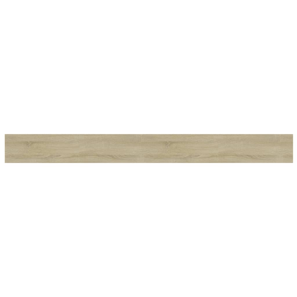 Wandschappen 100X10X1,5 Cm Spaanplaat Kleurig Sonoma Eiken 4 100 x 10 x 1.5 cm