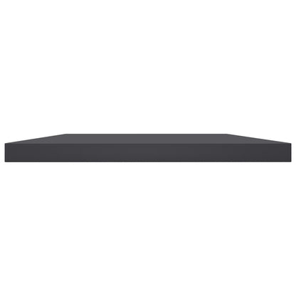 Wandschappen 8 st 100x20x1,5 cm spaanplaat grijs