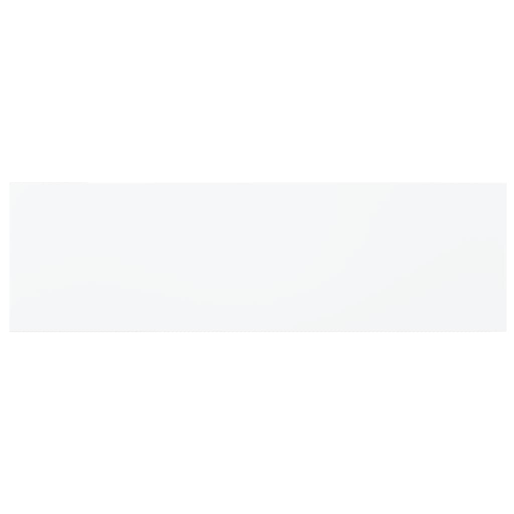 Wandschappen 4 st 100x30x1,5 cm spaanplaat wit