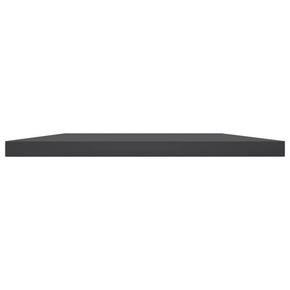 Wandschappen 8 st 100x30x1,5 cm spaanplaat grijs