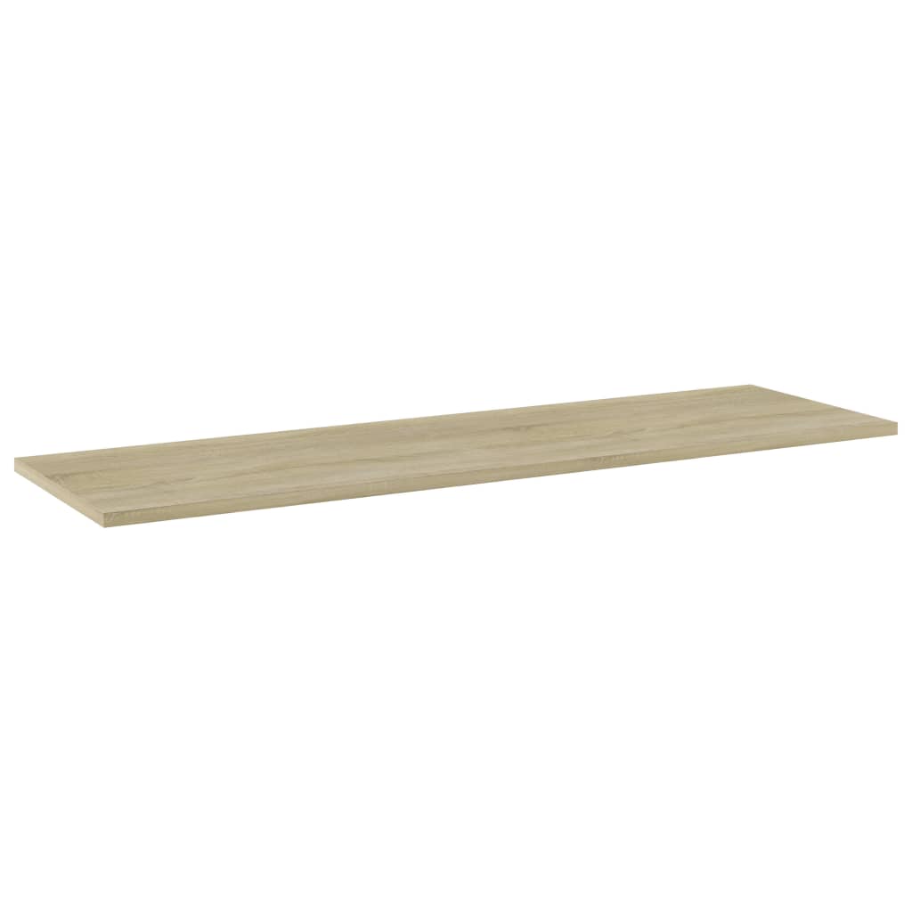 Wandschappen 8 st 100x30x1,5 cm spaanplaat sonoma eikenkleurig