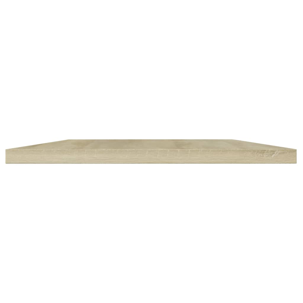 Wandschappen 8 st 100x30x1,5 cm spaanplaat sonoma eikenkleurig