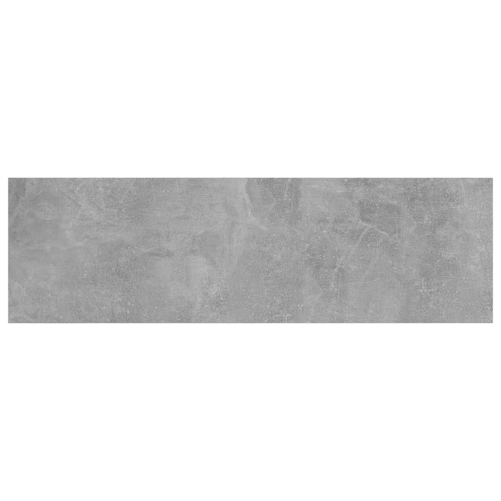 Wandschappen 8 st 100x30x1,5 cm spaanplaat betongrijs