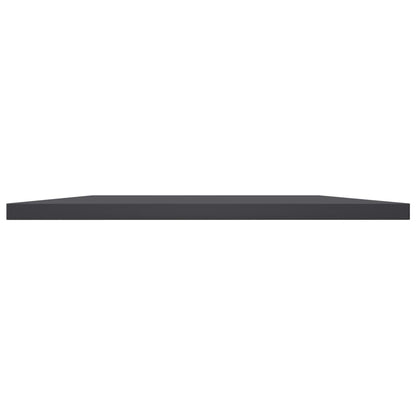 Wandschappen 4 st 100x40x1,5 cm spaanplaat grijs
